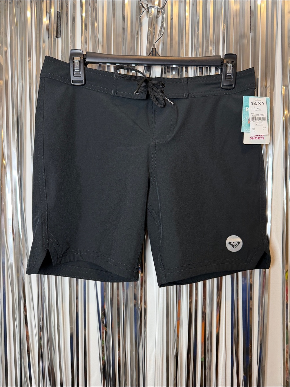 Roxy Black Women's Swim Shorts. NEW XS
